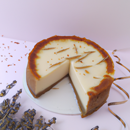 Lavender & Honey Cheesecake