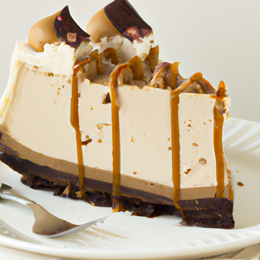 Brown Butter Hazelnut Cheesecake with Mocha Latte Topping