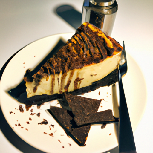 Whiskey Chocolate Toffee Cheesecake 