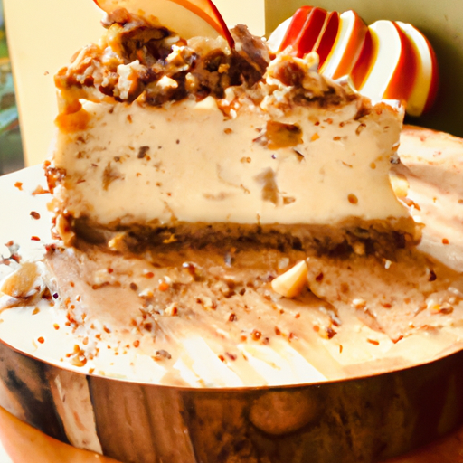 Cinnamon Apple Delight Cheesecake