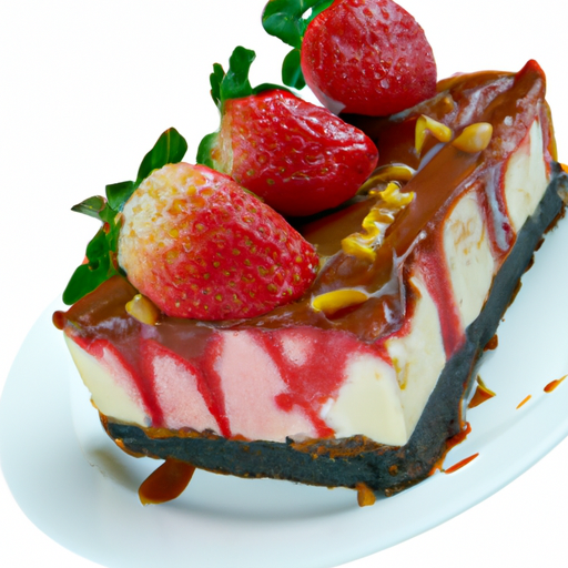 The Strawberry Fudge Brownie Cheesecake 