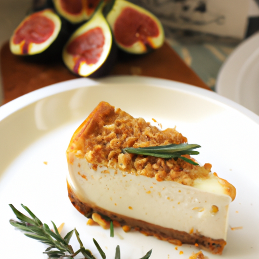 Cheesecake Delight: Rosemary & Fig