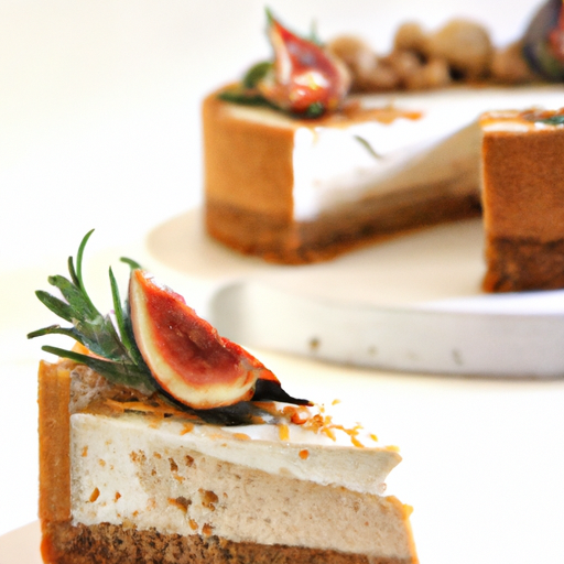 The Rosemary Fig Delight Cheesecake