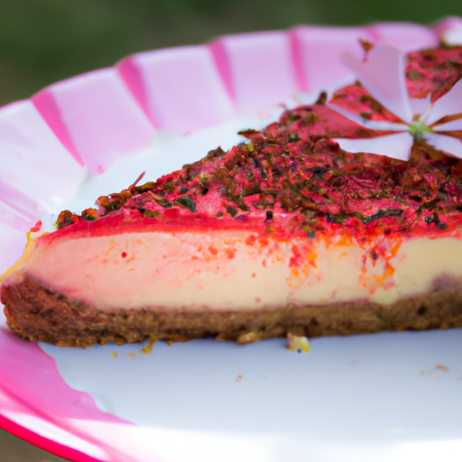 The Fiery Floral Cheesecake Recipe